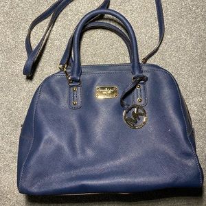 Michael Kors shoulder / crossbody bag blue